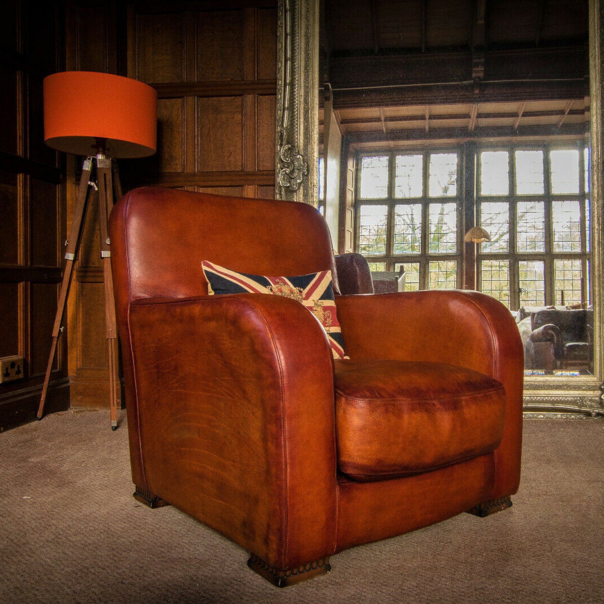 Tetrad totnes leather chair